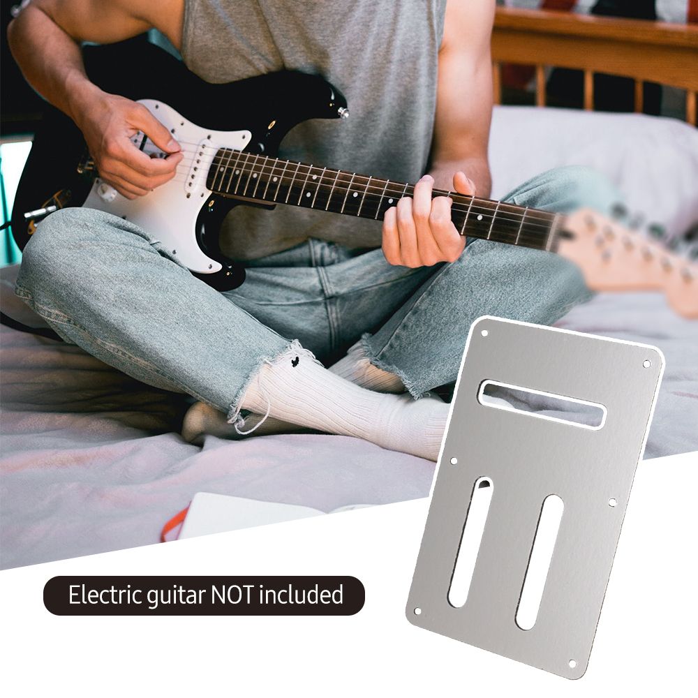 6 Holes 3 Slots Electric Guitar Back Plate Tremolo Spring