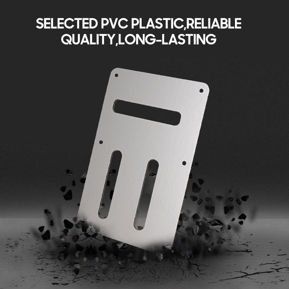 6 Holes 3 Slots Electric Guitar Back Plate Tremolo Spring