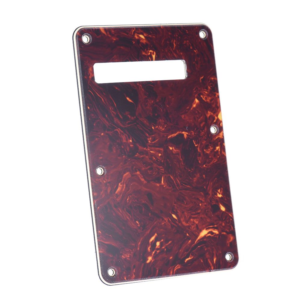 Tortoise Red Guitar Pick Guard Back Plate With 20pcs Screws
