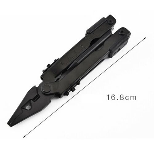 13 In1 Portable Outdoor Survival Multi Tool Plier Compact Pocket Stainless Steel