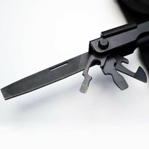 13 In1 Portable Outdoor Survival Multi Tool Plier Compact Pocket Stainless Steel