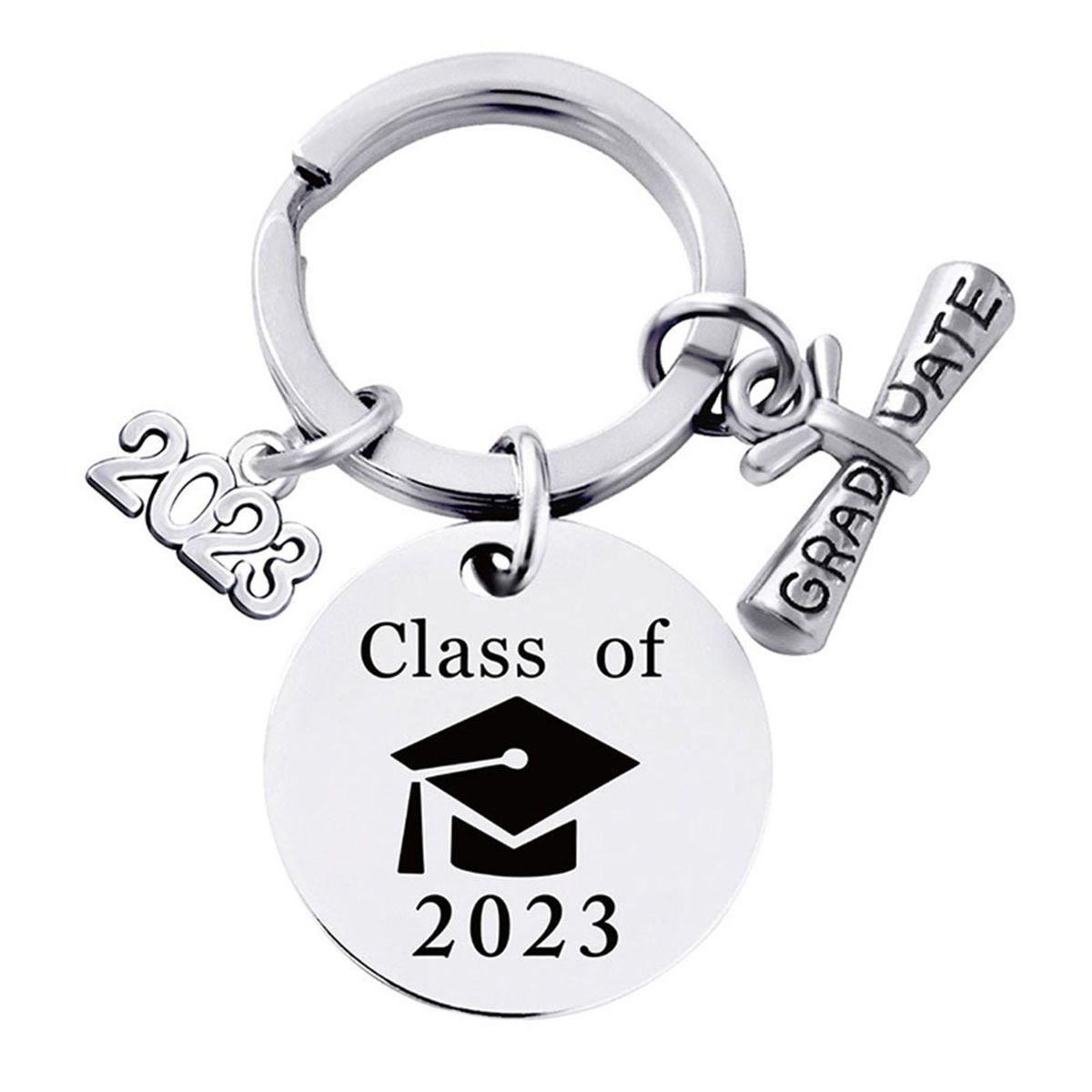 2023 Graduation Season Metal Keychain Gift Personalized