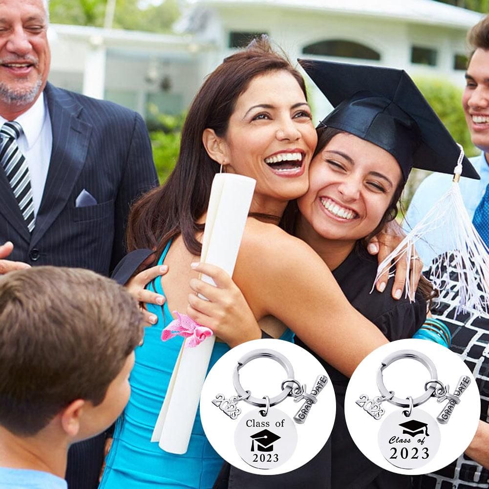 2023 Graduation Season Metal Keychain Gift Personalized