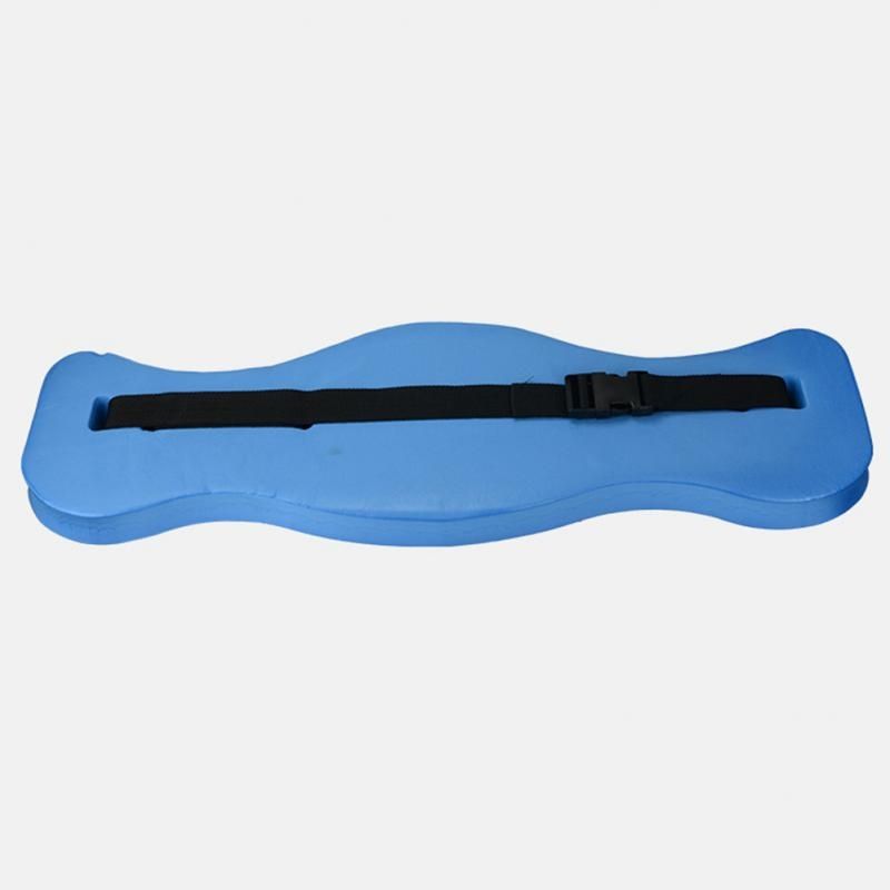 EVA Adjustable Back Floating Foam Swimming Belt Waist Training Equipment Adult Children Float Board Tool(Blue)