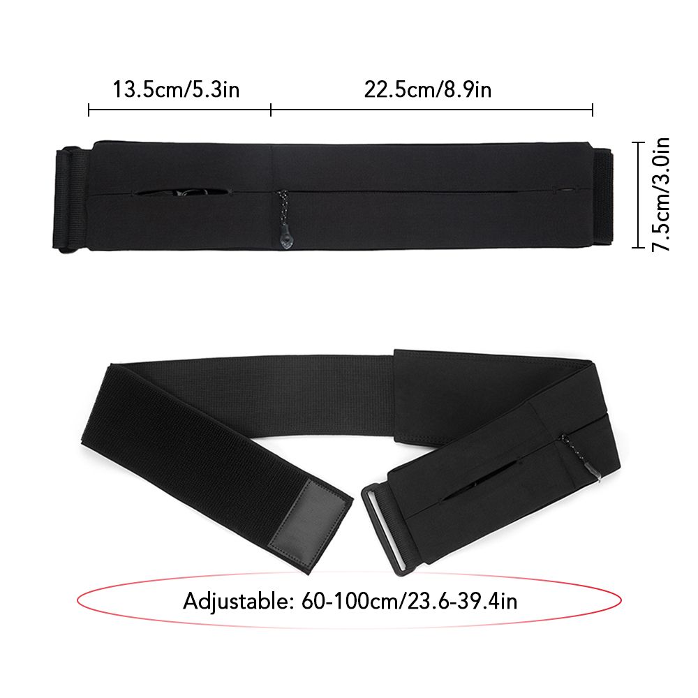 Slim Running Belt Bag Waist Pack Phone Holder Pouch Belt