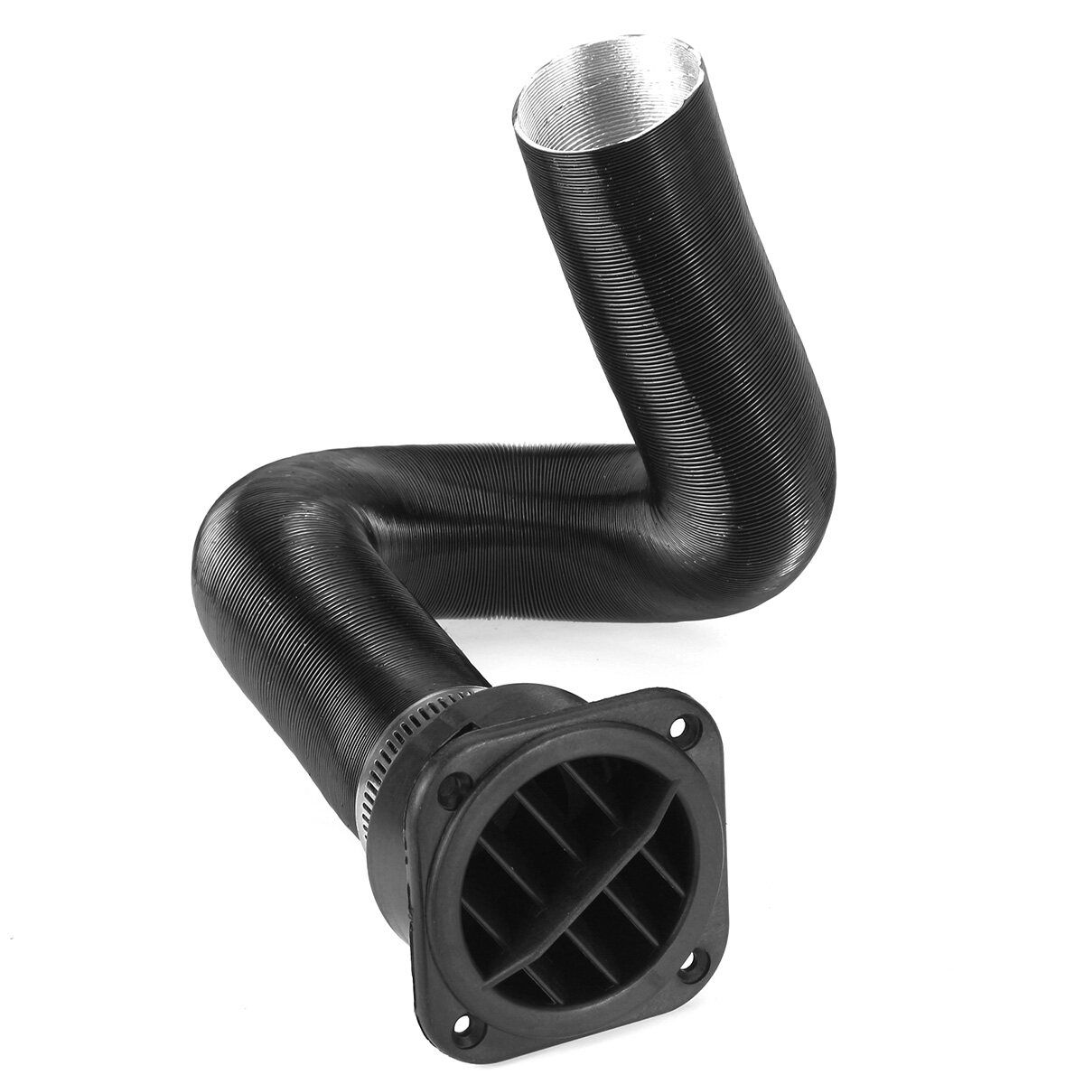 42mm Air Duct Pipe + Warm Air Outlet Clamp For 4 Holes Air Heater Car