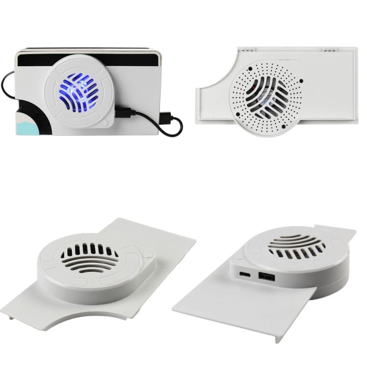 For Nintendo Switch OLED Game Console Cooling Storage Base