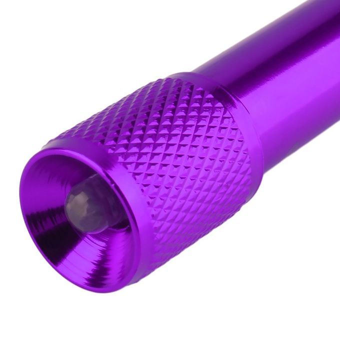 Mini Po Ket Portable Key Hain Keyring    Amping Flashlight Tor H   Light-purple