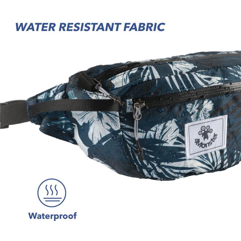 2L Lightweight Hiking Waist Packs With Adjustable Strap