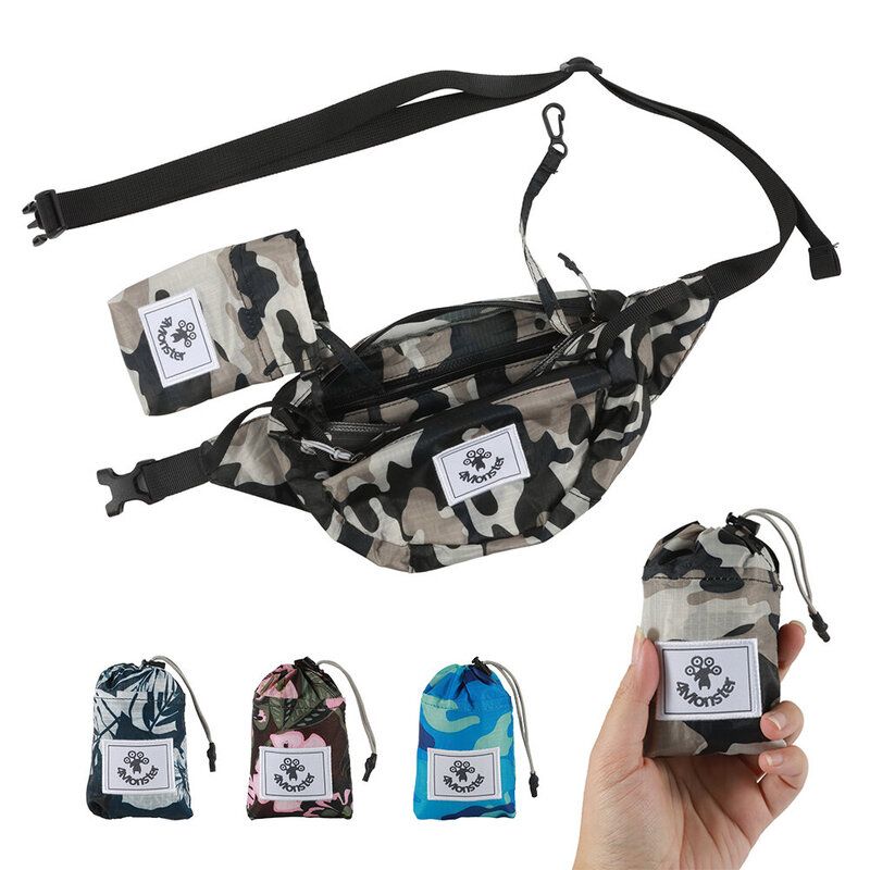 2L Lightweight Hiking Waist Packs With Adjustable Strap