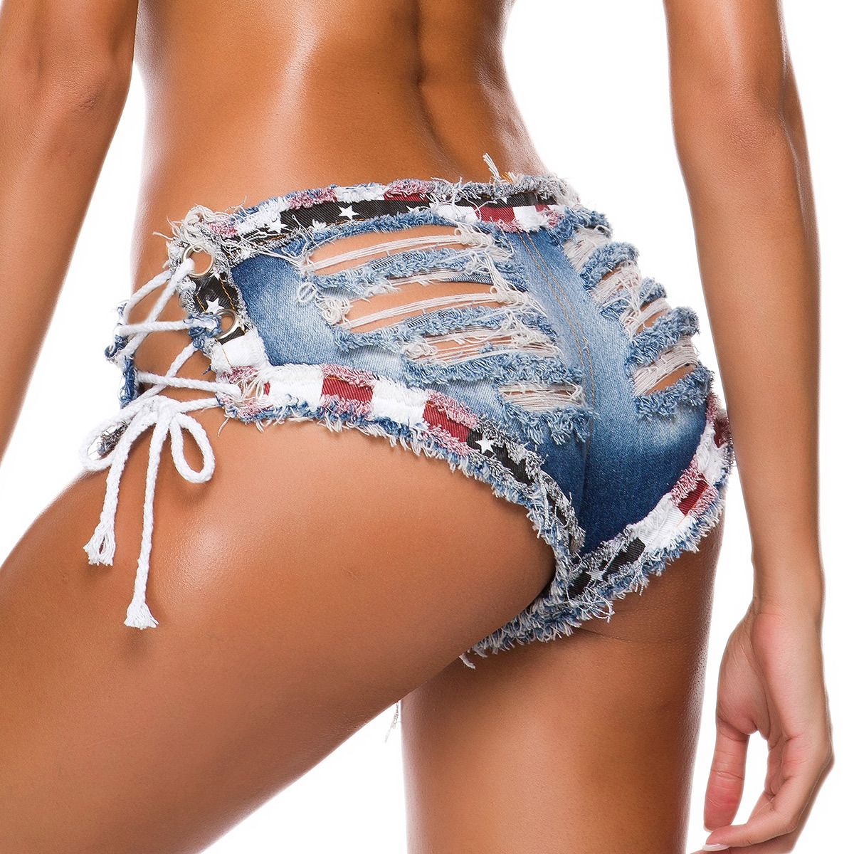 1pcs Women Sexy Super Denim Shorts 2020 Summer Denim Cotton