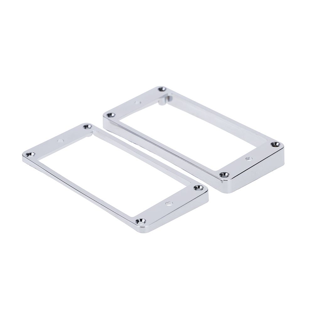Chrome-Plated Plastic Guitar Pickup Frame Mounting Ring For