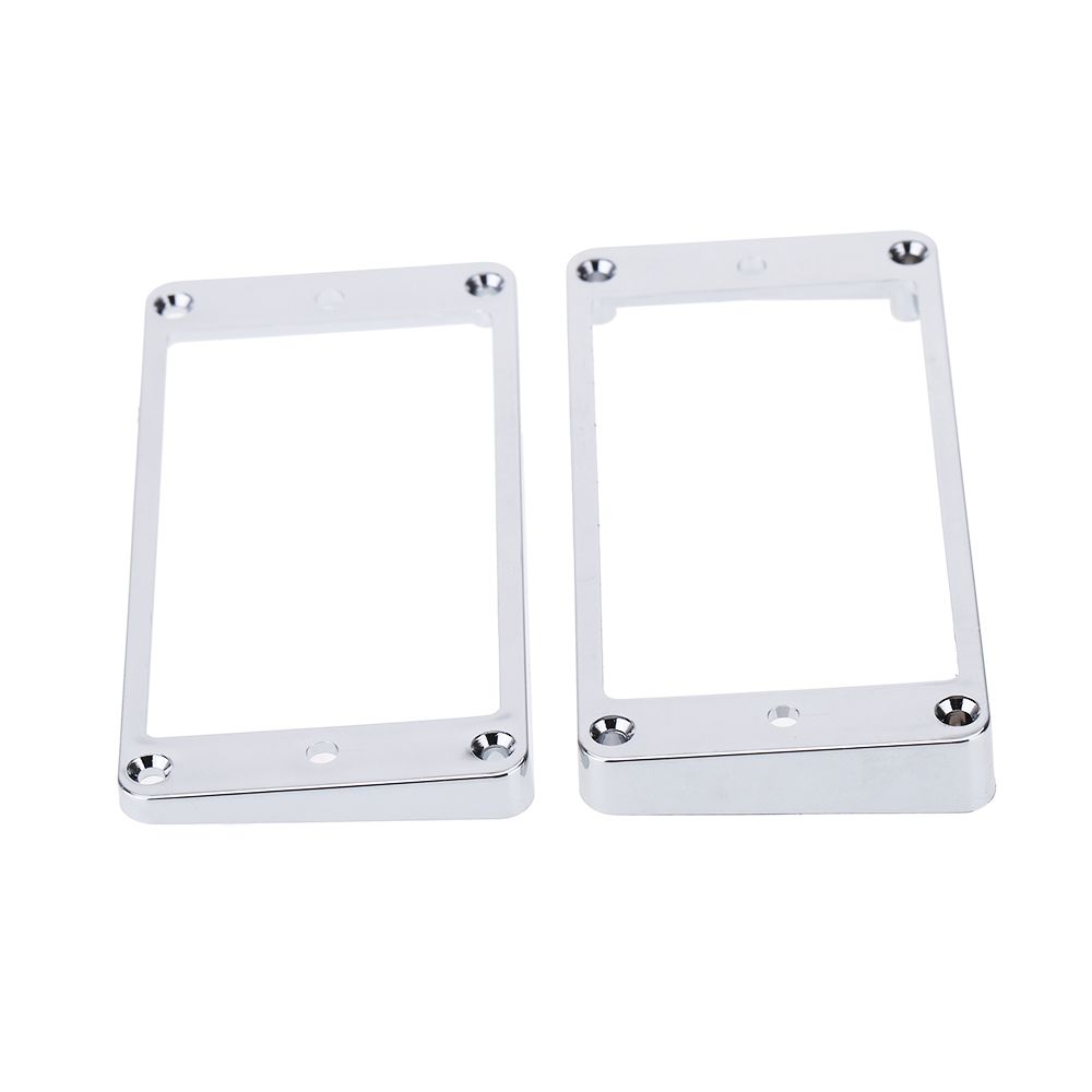 Chrome-Plated Plastic Guitar Pickup Frame Mounting Ring For