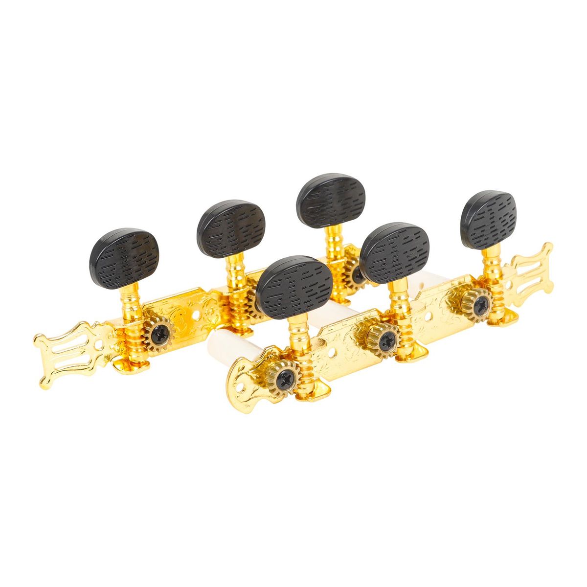 2pcs Classic Guitar Tuning Pegs Classical Guitar Machine Heads Guitar Knobs 1-pair Left Right 3L3R String Tunners for Classical Folk Guitar