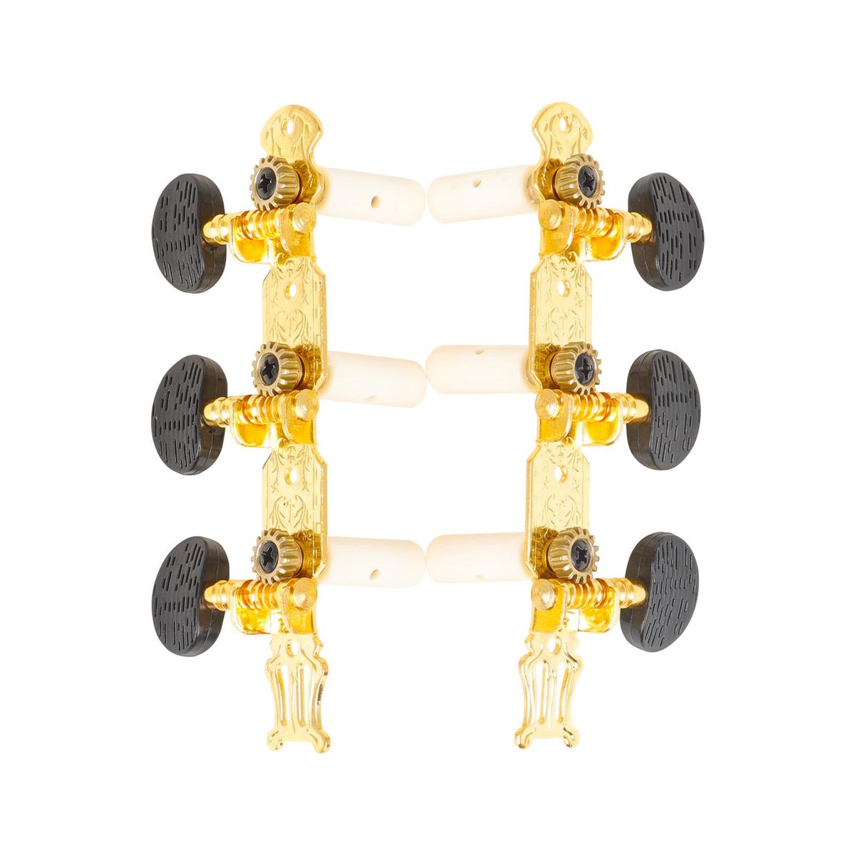 2pcs Classic Guitar Tuning Pegs Classical Guitar Machine Heads Guitar Knobs 1-pair Left Right 3L3R String Tunners for Classical Folk Guitar