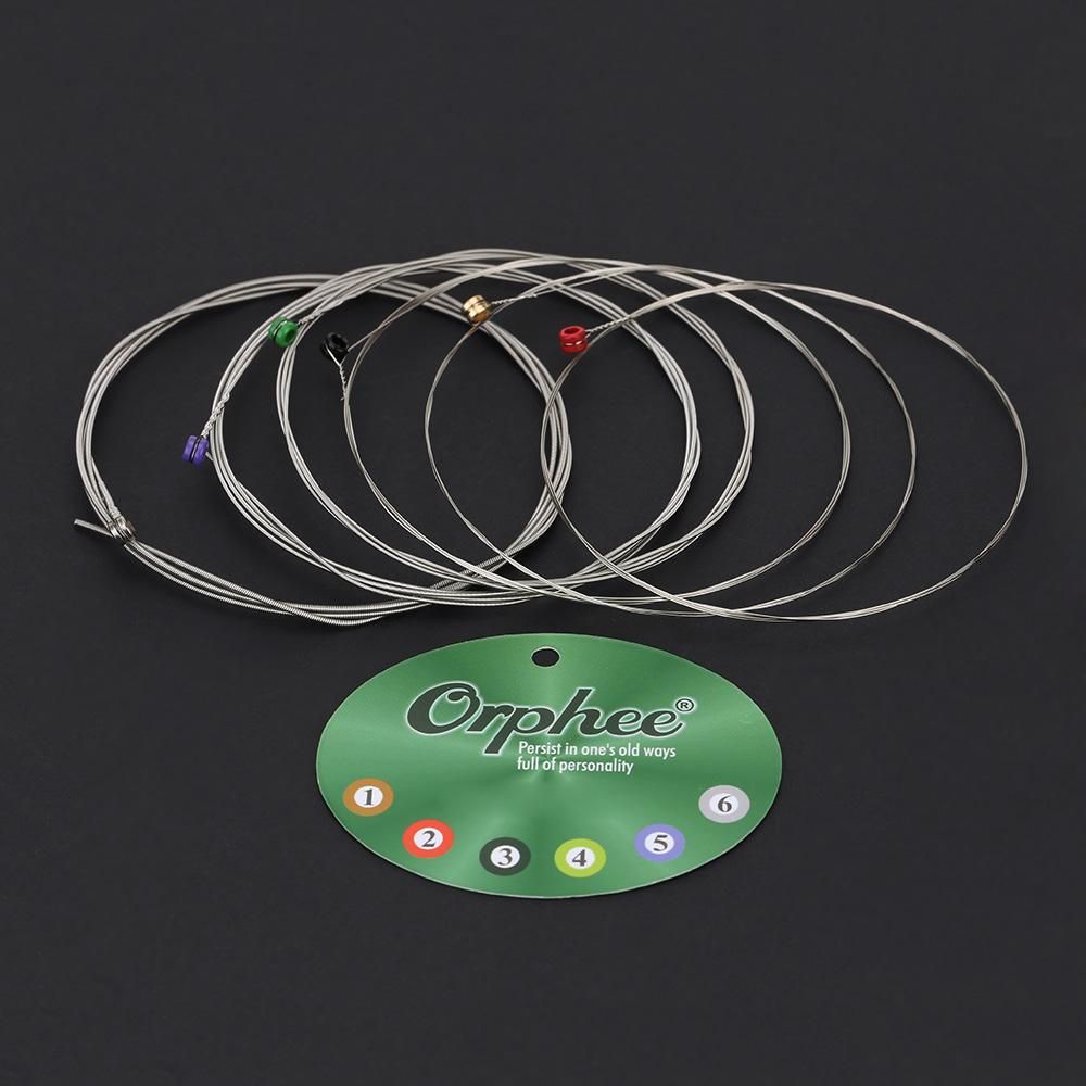 Orphee RX15 6pcs Electric Guitar String Set (.009-.042)  Nickel Alloy Super Light Tension