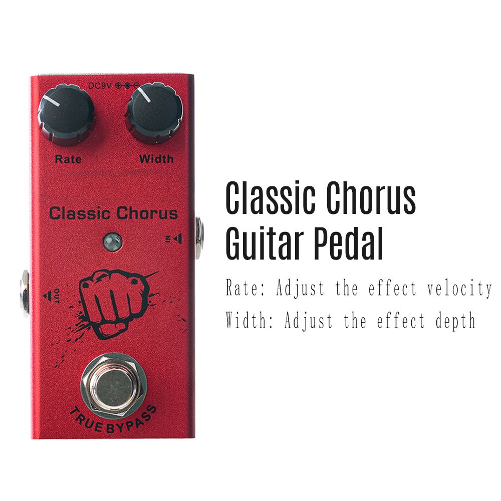 Guitar Effect Pedal Classic Chorus With True Bypass