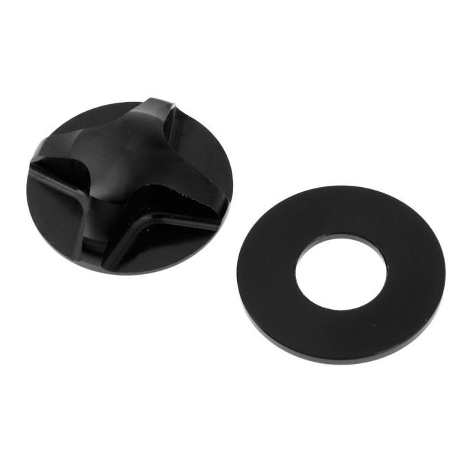 Mountain Road Bike Gas Value Cover MTB Front Fork Cap Protector Black