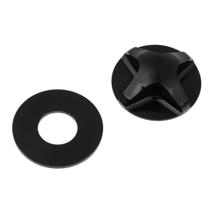 Mountain Road Bike Gas Value Cover MTB Front Fork Cap Protector Black
