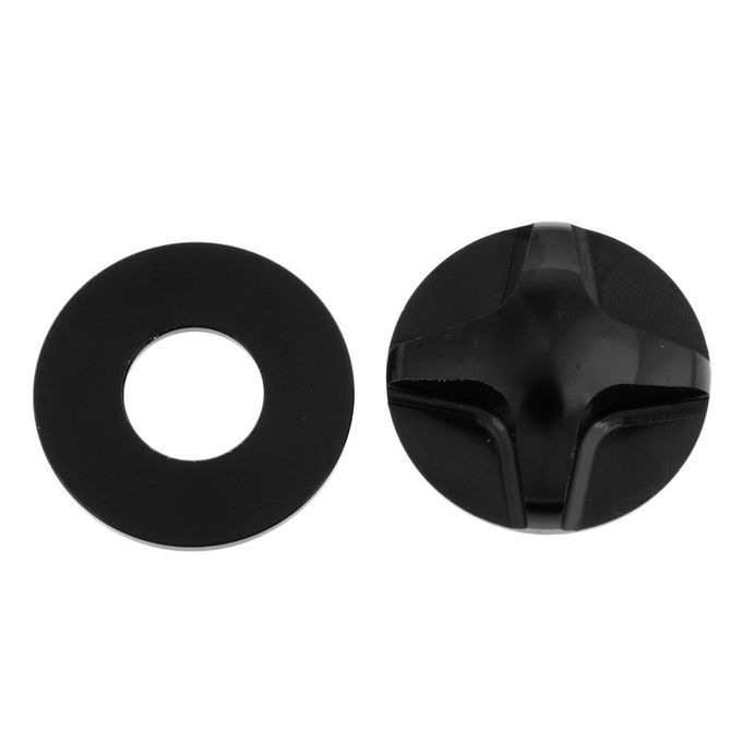 Mountain Road Bike Gas Value Cover MTB Front Fork Cap Protector Black