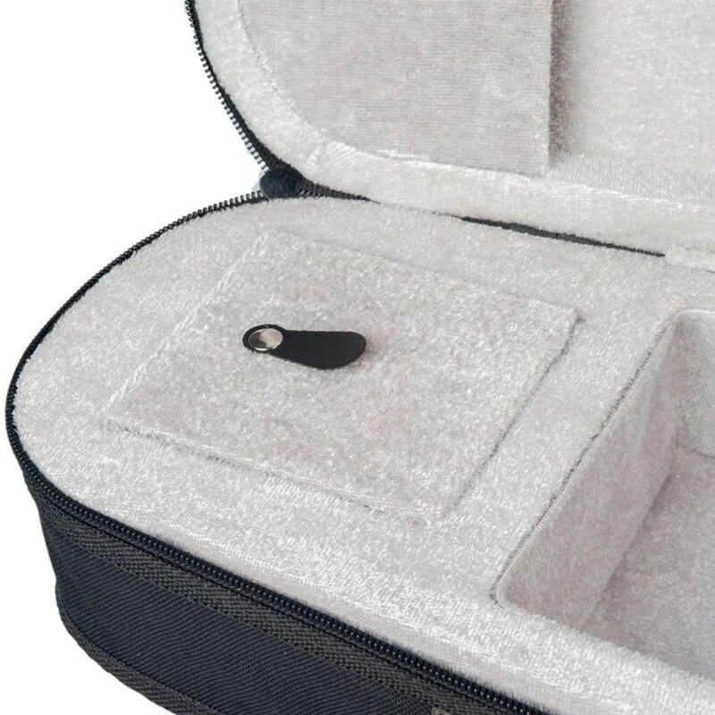 Violin Case 1/2 Size Professional Triangular Shape Violin Hard Case -Silver Inside Violin Parts New