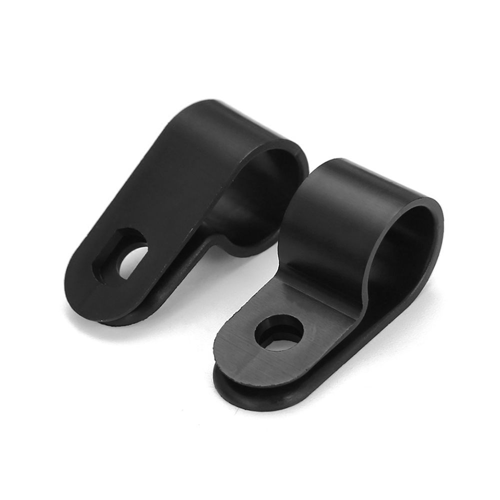 200pcs Nylon Wire Cable Clamp Car Audio Fastener Plastic