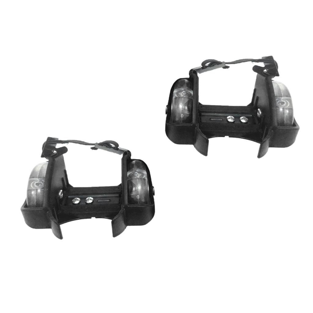 4x Adjustable Heel Wheels For Kids Roller Skates Shoes