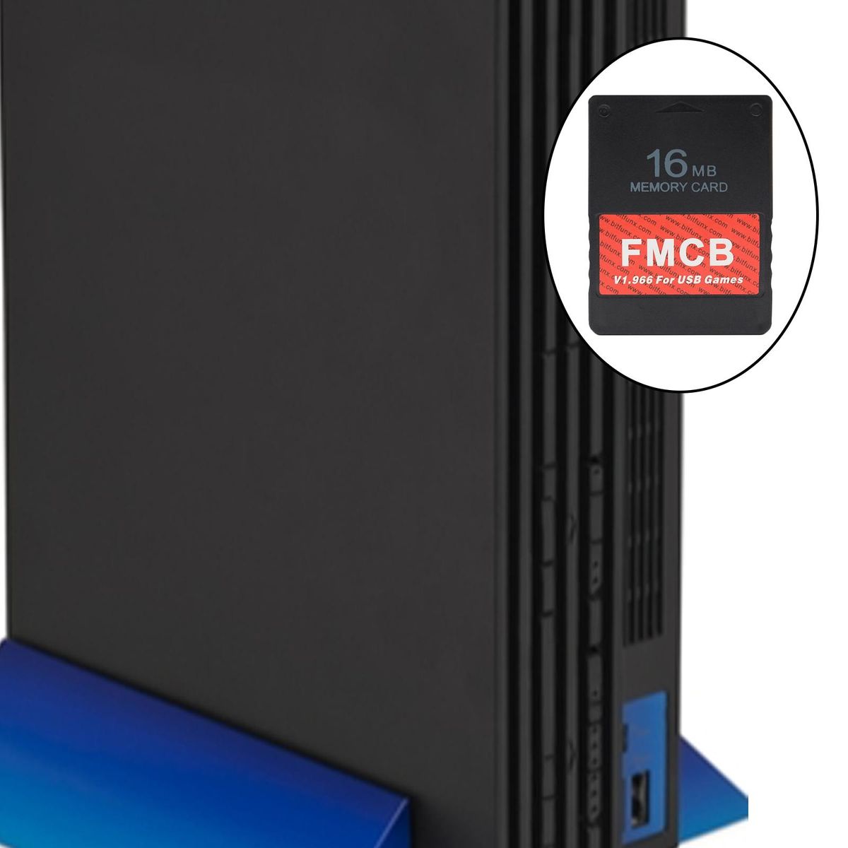 Memory Card For Fmcb V1.966   PS2 PS1 For PS2 Console Plug And 16MB