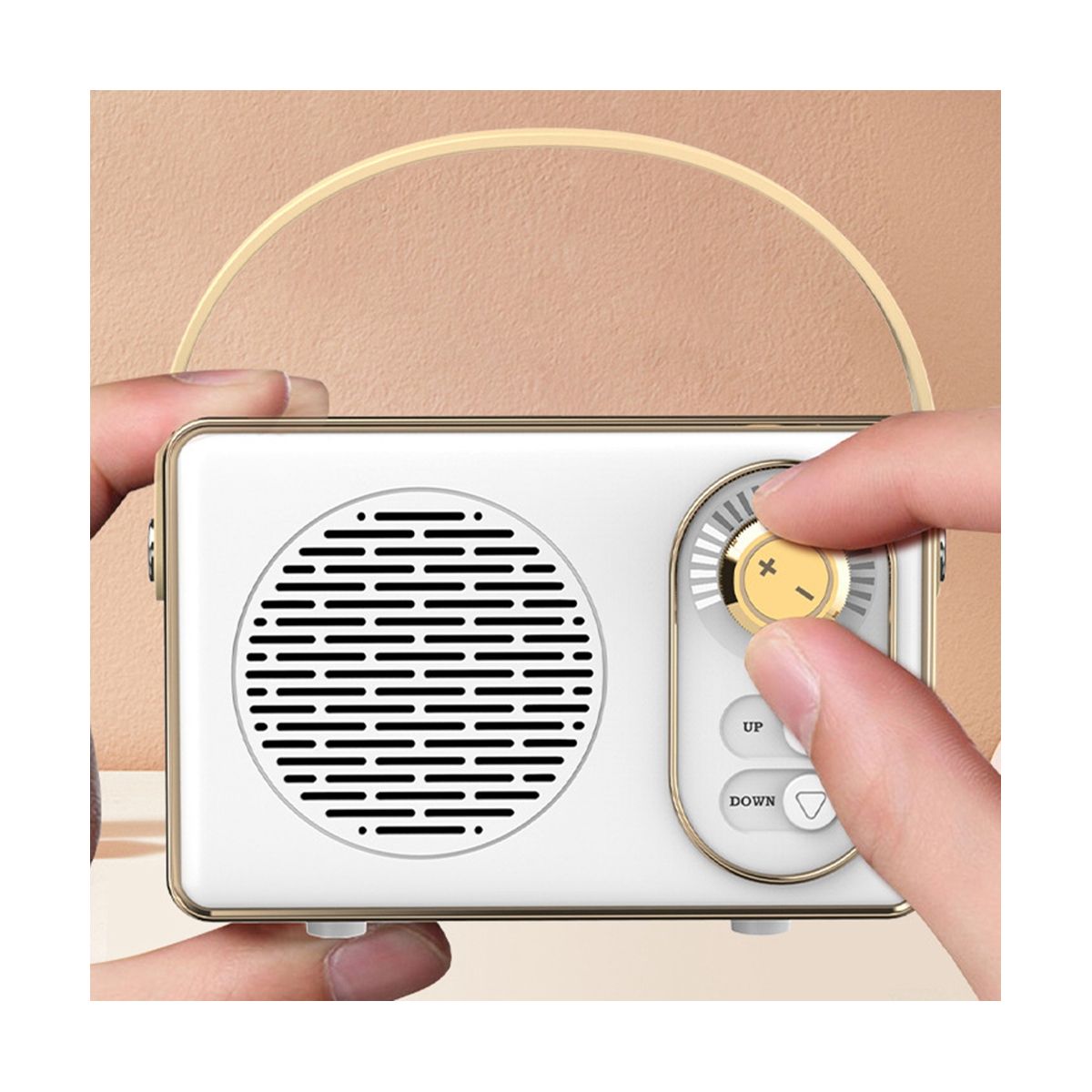 Bluetooth Speaker Classical Retro Music Player Sound Stereo Portable Mini Travel Music Player Purple