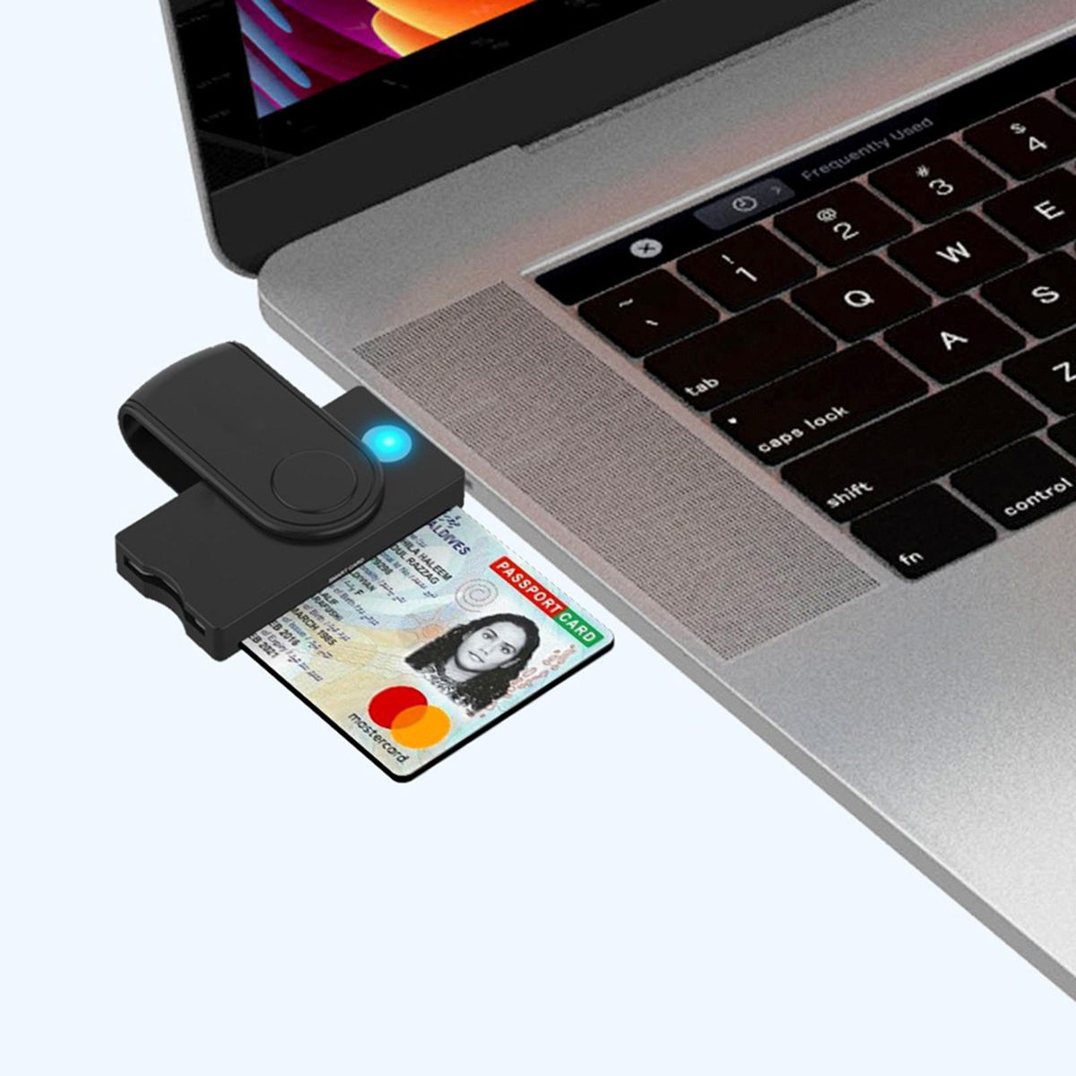Card Reader For Windows/Linux SD/SIM Bank Cards PC Laptop Travel
