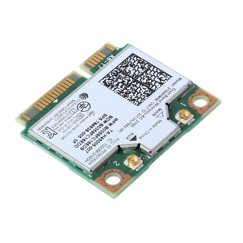 Mini PCI-e Wifi Wireless Laptop Card Dual Band For Intel