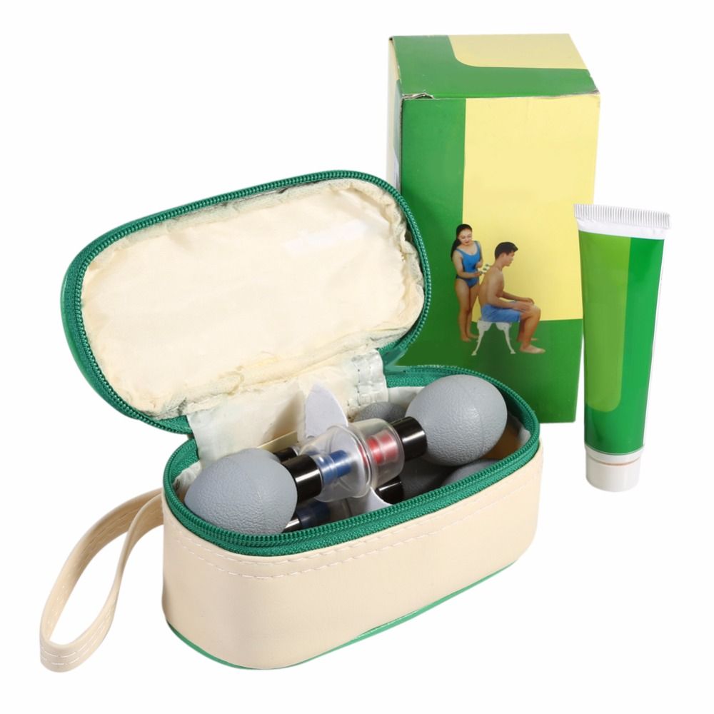 Suction & Vacuum Detox Cup Body Moxibustion Cupping Massager 18PC/12PC/8PCs Set Acupuncture Cupping Magnetic Meridian Therapy