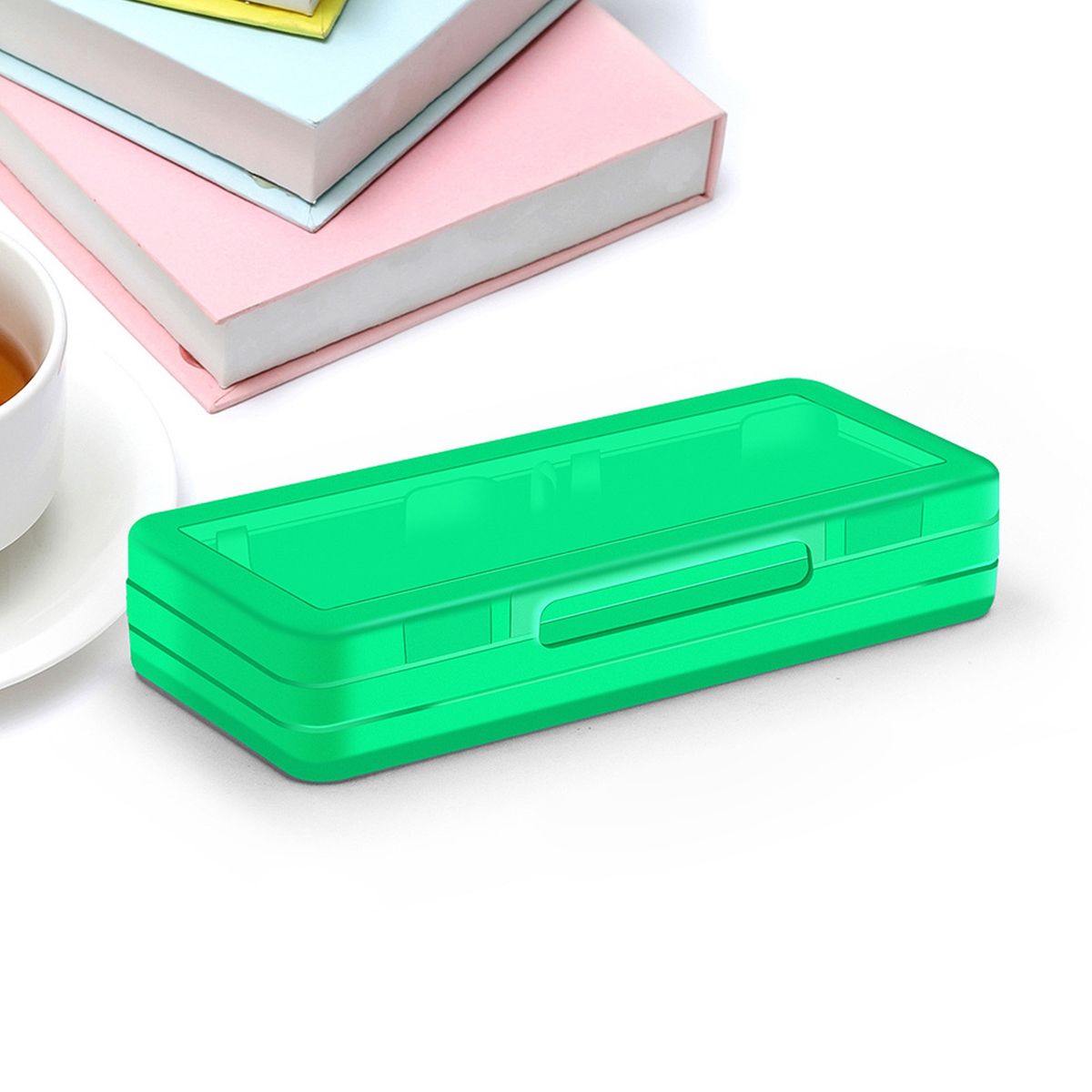 Game Card Box   Game Card Box Organizer Green