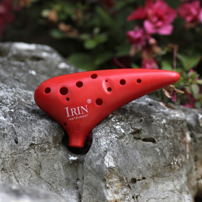 12 Hole Alto C Ocarina Vessel Flute ABS Material Sweet