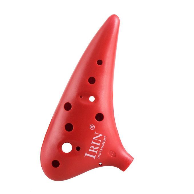 12 Hole Alto C Ocarina Vessel Flute ABS Material Sweet