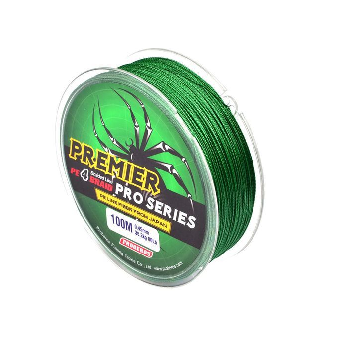 Super Strong  Line 100M Abrasion Resistant 4 Strands PE Braided
