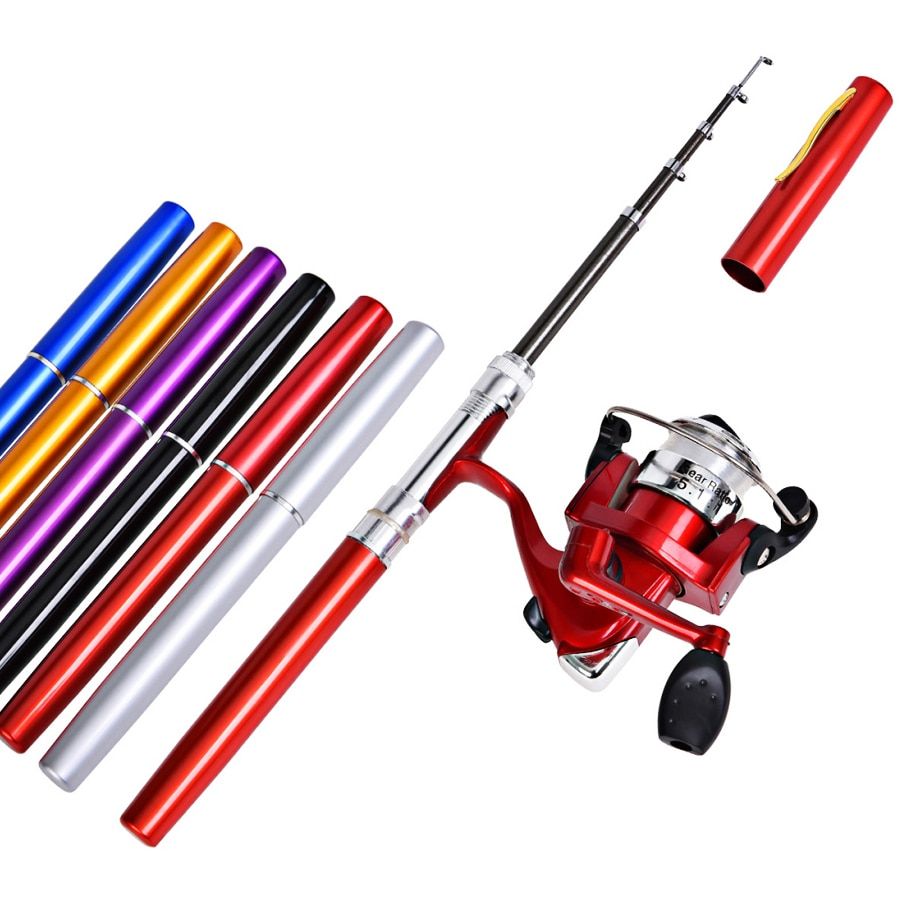 Aluminum Alloy Spinning Ultralight Feeder Fish Pole