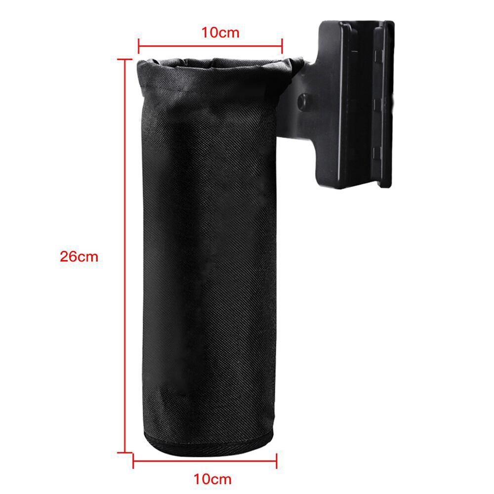 Drumstick Holder for Drum Set Clamp on Drum Stick Storage Bag Oxford Cloth Large Capacity Clip on Drumsticks Container for up to 8 Pairs