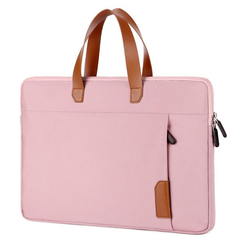 Simple tablet case 13/15 inch notebook portable business briefcase liner computer bag 13 inch light purple