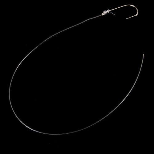 24Pcs Fishing Hooks With Line Carbon Steel Carp Bait Sharp