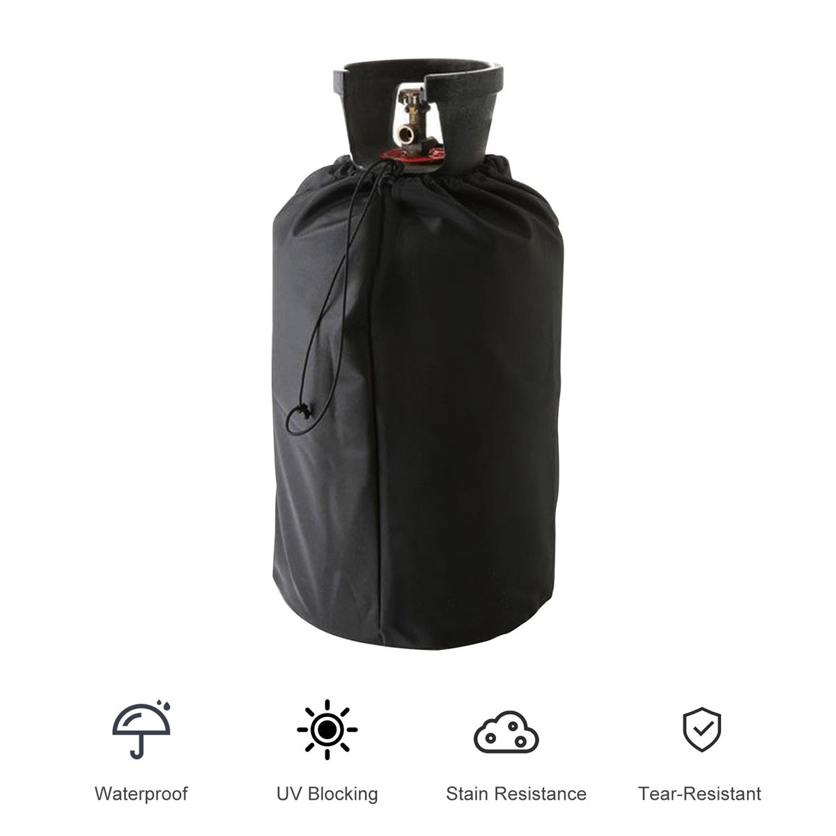 Gas Bottle Cover With Waterproof Coating Protective Propane