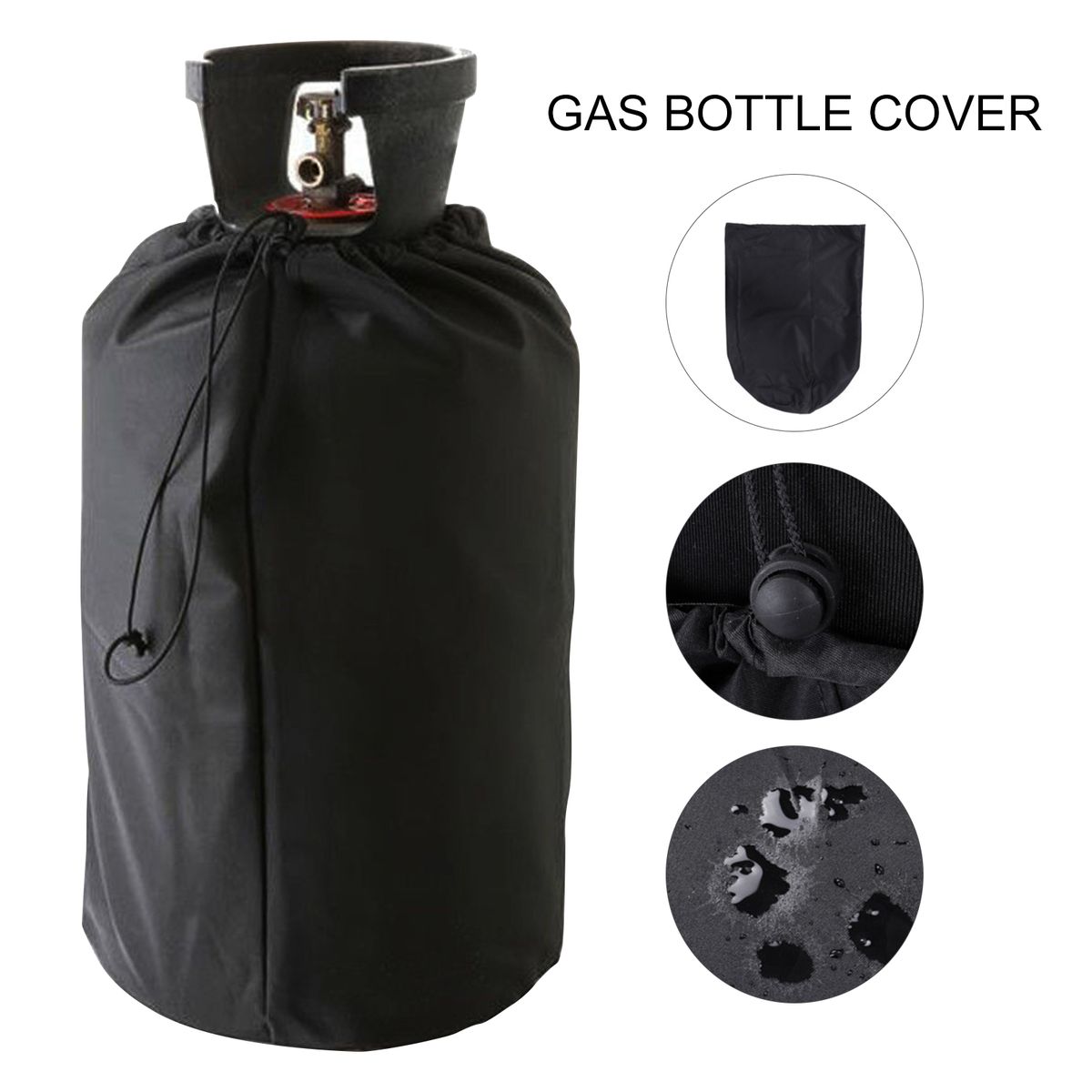 Gas Bottle Cover With Waterproof Coating Protective Propane