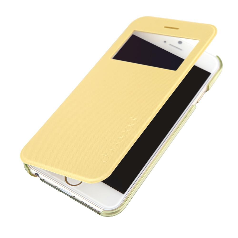 dodocool Flip PU Leather Ultra Slim Case Cover Single View Window for 4.7