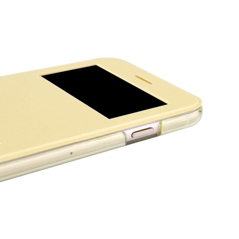 dodocool Flip PU Leather Ultra Slim Case Cover Single View Window for 4.7