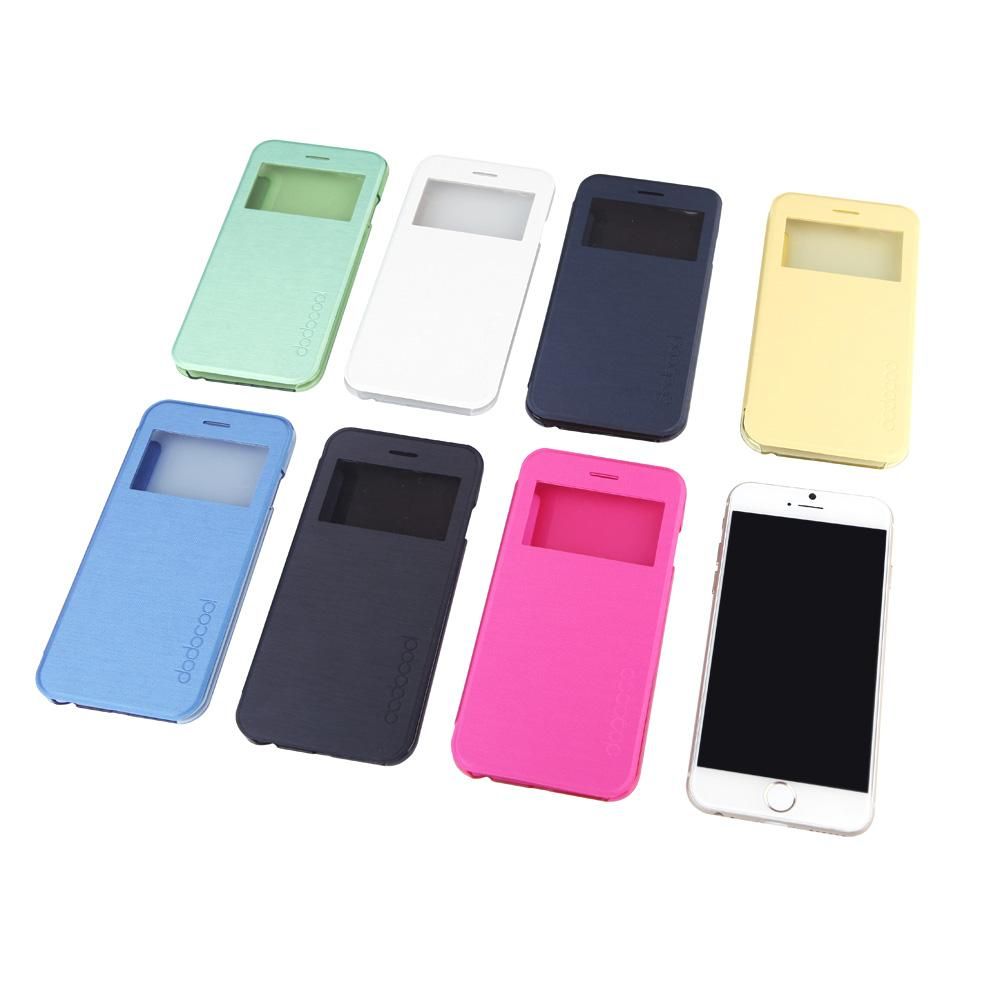dodocool Flip PU Leather Ultra Slim Case Cover Single View Window for 4.7