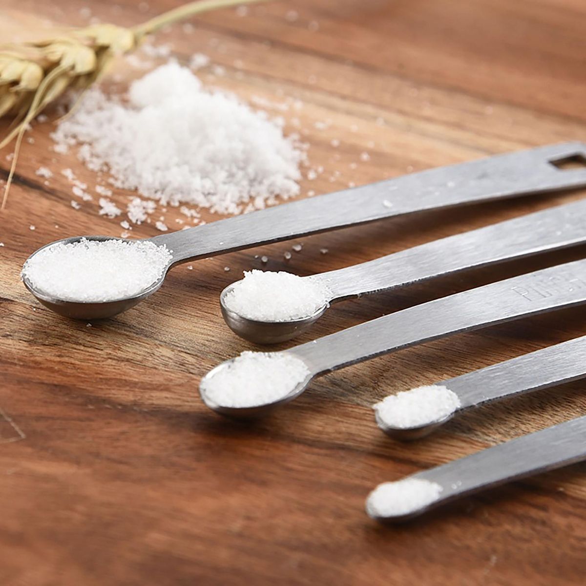 Mini measuring spoon set kitchen seasoning measuring spoon five piece set combination stainless steel measuring spoon 5 piece set baking tool