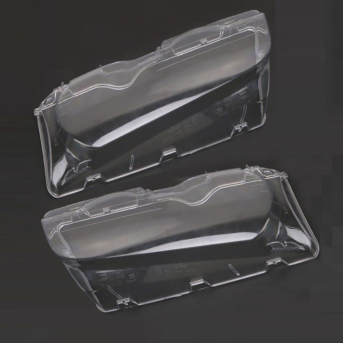 One Pair Of Headlight Clear Cover Headlamp Lense Lens Front