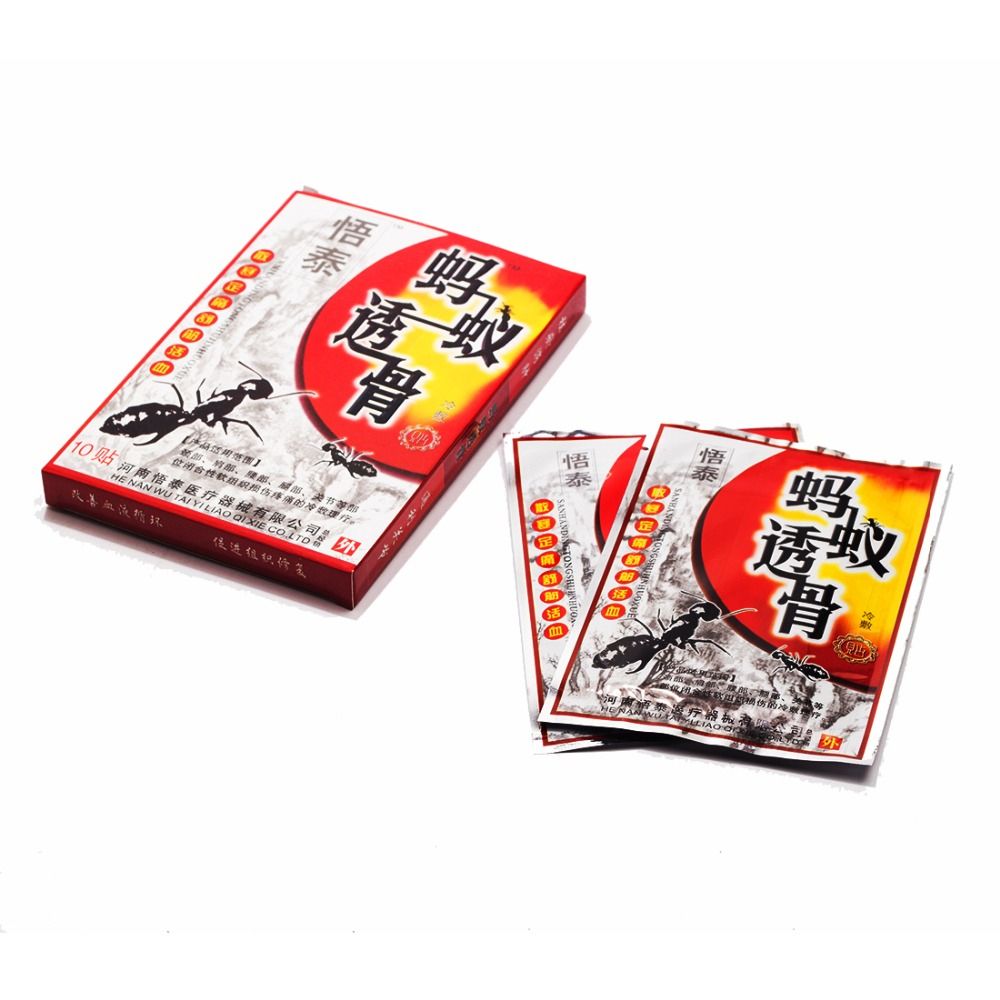 Patch Massage Knee Joint Pain Chinese Ache Herbal Magnet Knee/Neck/Back/Joint 10pcs/2bags/Box Traditional Plaster Pain