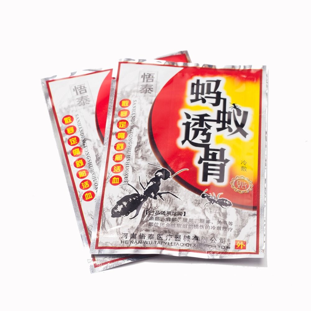 Patch Massage Knee Joint Pain Chinese Ache Herbal Magnet Knee/Neck/Back/Joint 10pcs/2bags/Box Traditional Plaster Pain