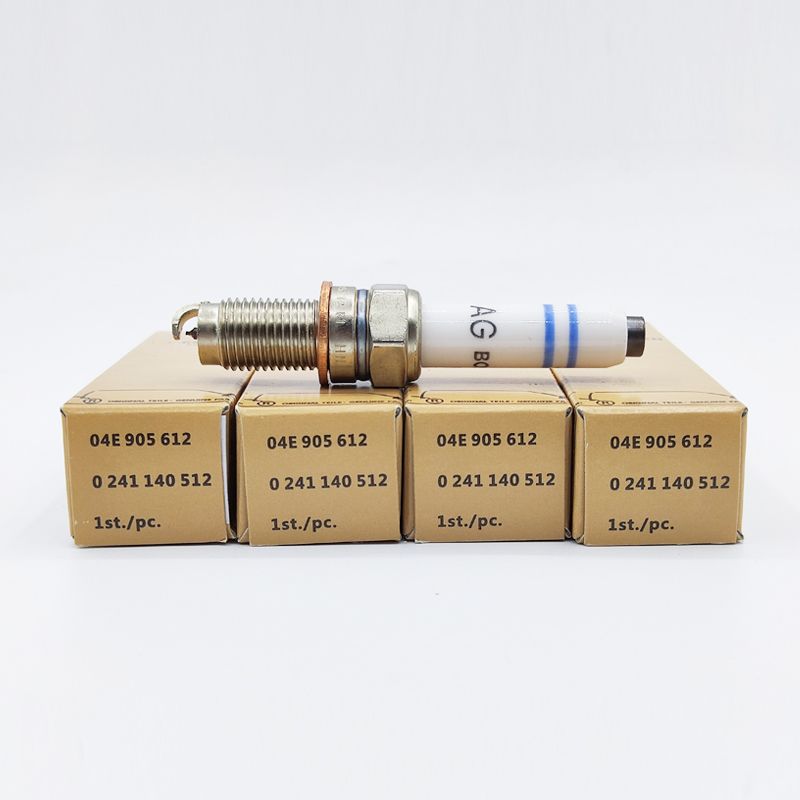 4PCS 04E905612 0241145515 Iridium Spark Plug For Audi A1 A3 Q3 Volkswagen Golf Polo Beetle Jetta Santana 04E 905 612